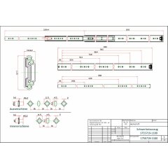 Schwerlastauszug HEAT1755719-1100mm