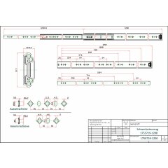 Schwerlastauszug HEAT1755719-1200mm